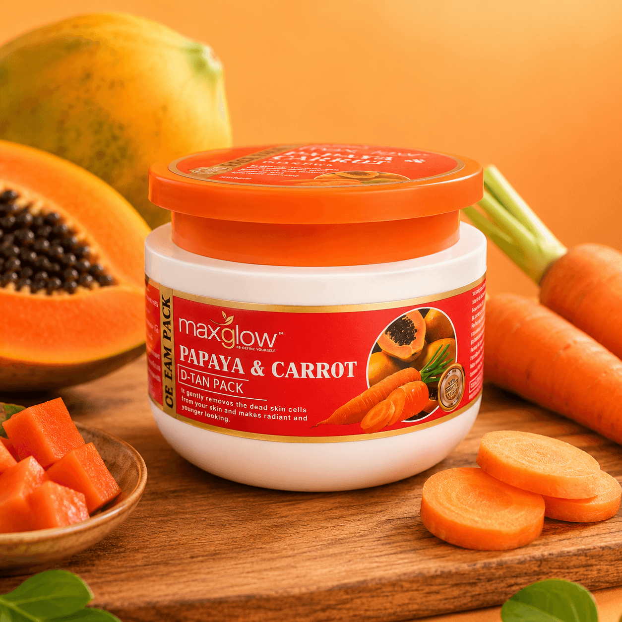 D-TAN PACK (PAPAYA)
